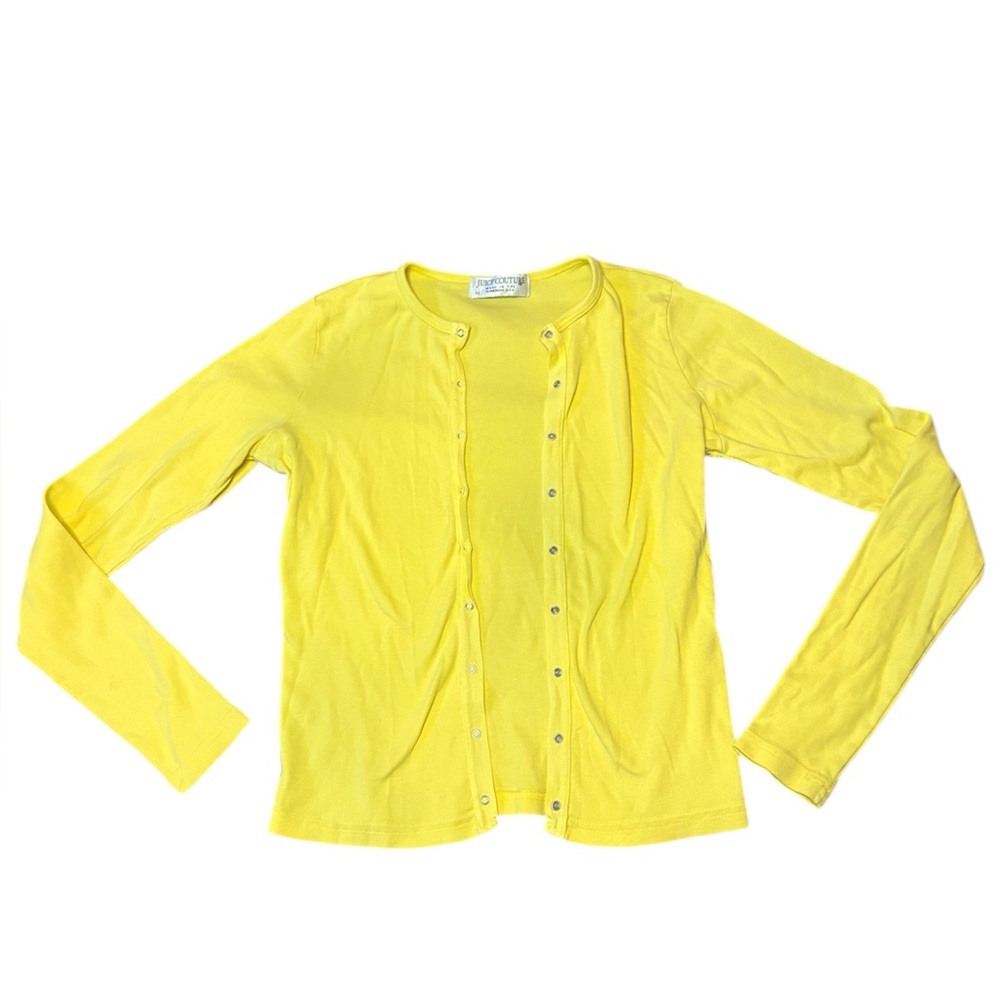 Juicy Couture Yellow Cardigan